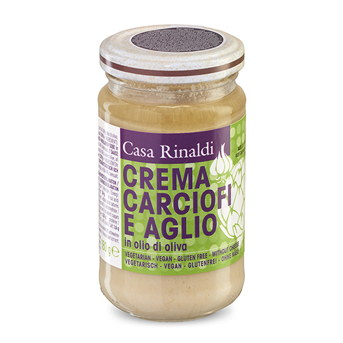 Crème d’artichauts et sauce à l’Ail 180gr