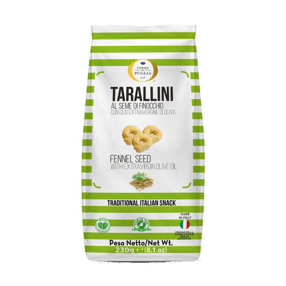 Tarallini aux graines de fenouil 230gr